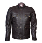 Rider Black Fashion Lather Jacket
