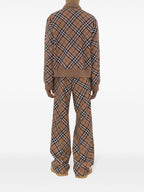 Burberry Vintage Check zip-up bomber jacket