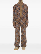 Burberry Vintage Check zip-up bomber jacket