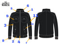 Custom Aidanmacgillivray Denim Jacket 1/2 installments