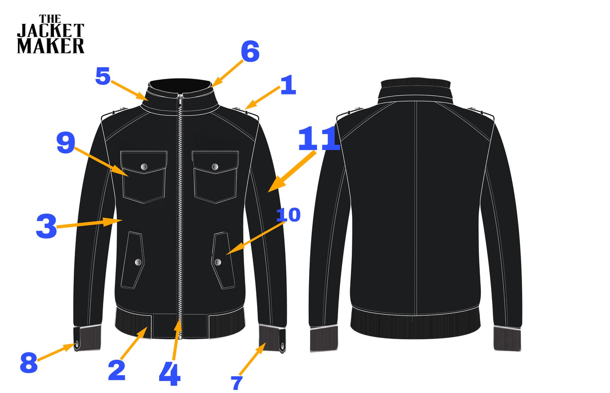 Custom Aidanmacgillivray Denim Jacket 1/2 installments