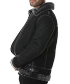 Premium Shearling Leather Jacket, ultra soft original fur jacket