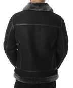Premium Shearling Leather Jacket, ultra soft original fur jacket