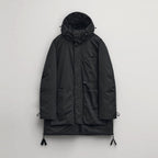 Men’s Black Long Parka Jacket - Ultimate Warmth & Style