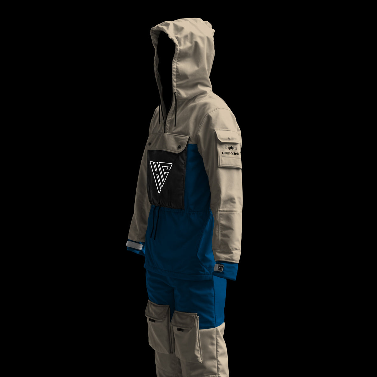 Custom Dejuan white Jacket and Pants