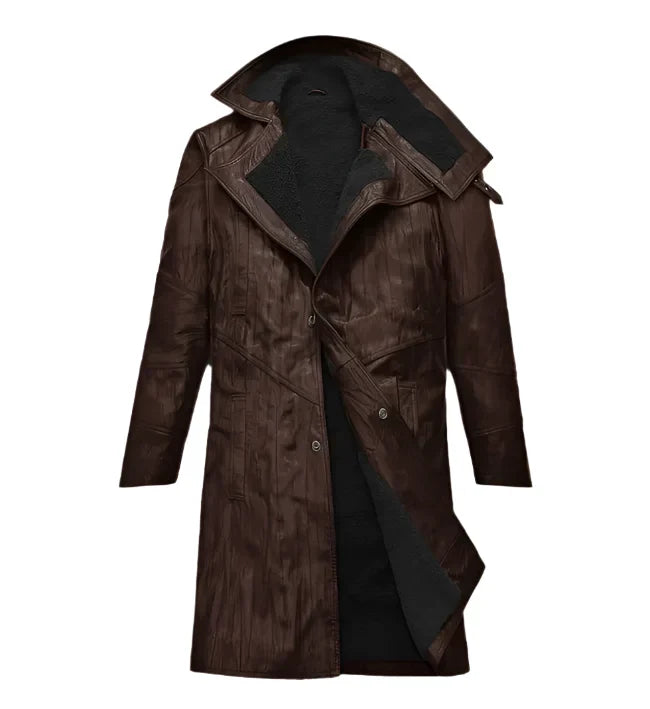 Ryan Gosling Blade Runner 2049 Leather Trench Coat