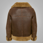 Women's B3 Flight Bomber Jacket - Premium Leather Aviator Style