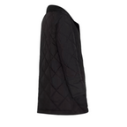 Black Double Breasted Women’s Quilted Coat