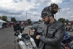 Hot Leathers Men's Lockstep Leather Motorcycle Jacket - JKM1028
