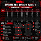 MMCC Women's Unbound Lightweight Work Shirt with Stretch Side Panels - MMC26002