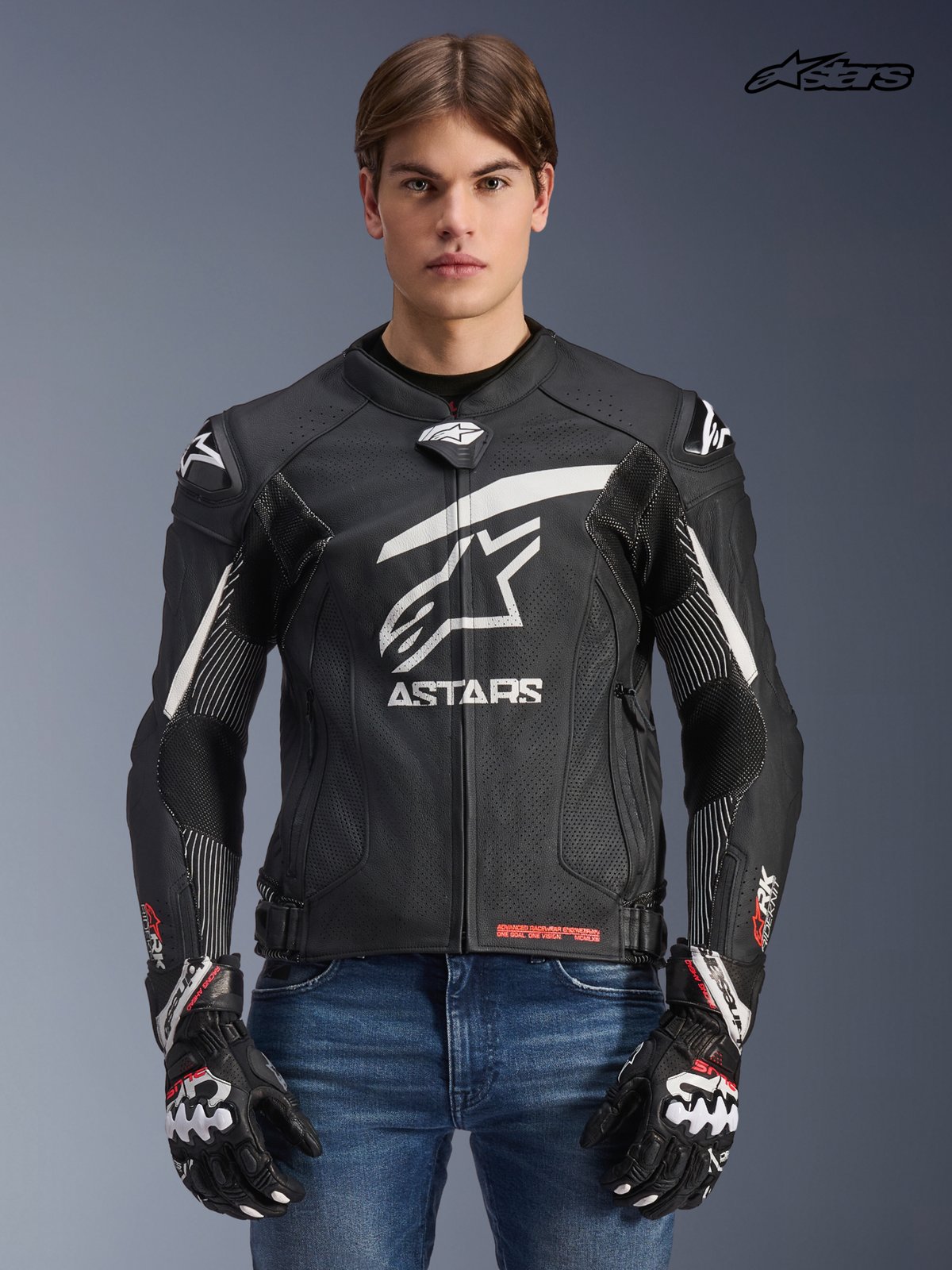 GP Plus R V4 Rideknit Leather Jacket