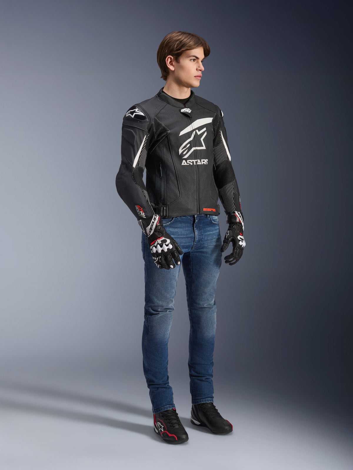 GP Plus R V4 Rideknit Leather Jacket