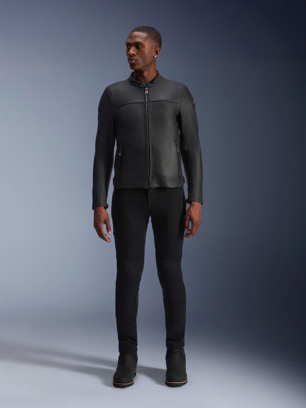 Blacktrack Leather Jacket