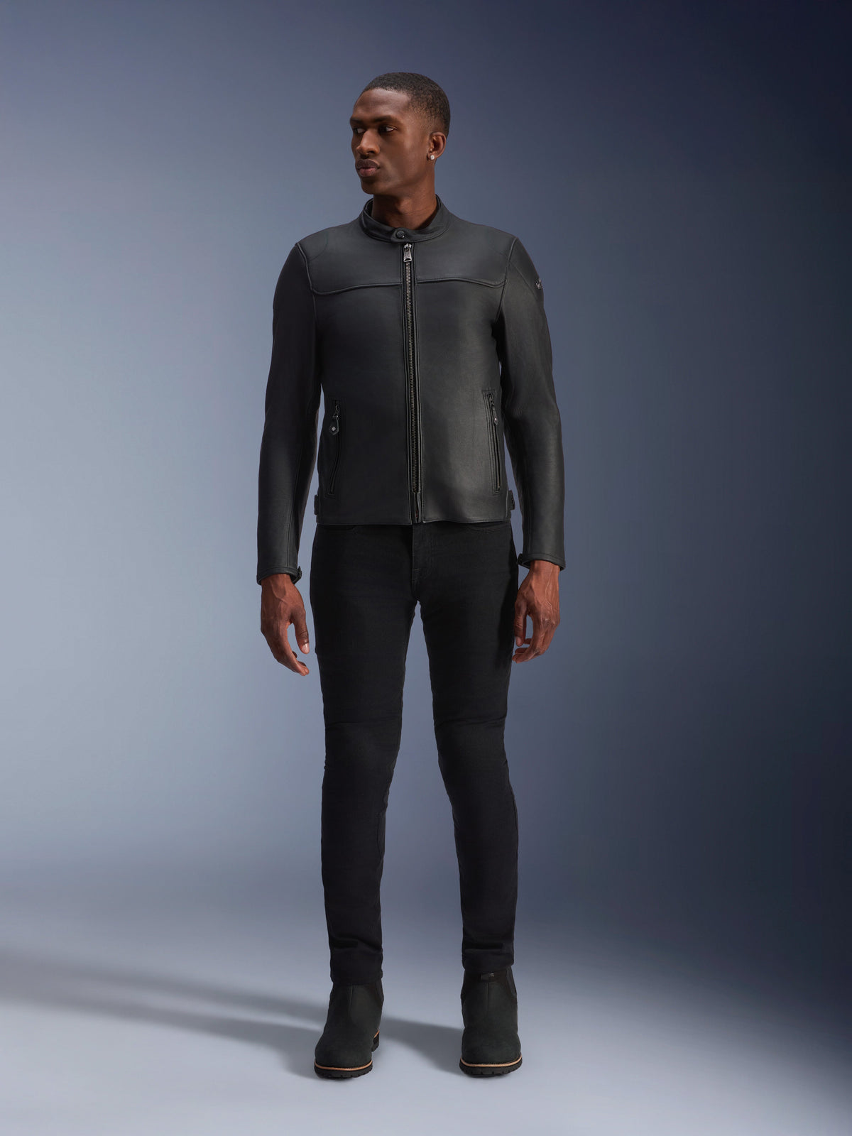 Blacktrack Leather Jacket
