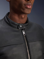 Blacktrack Leather Jacket