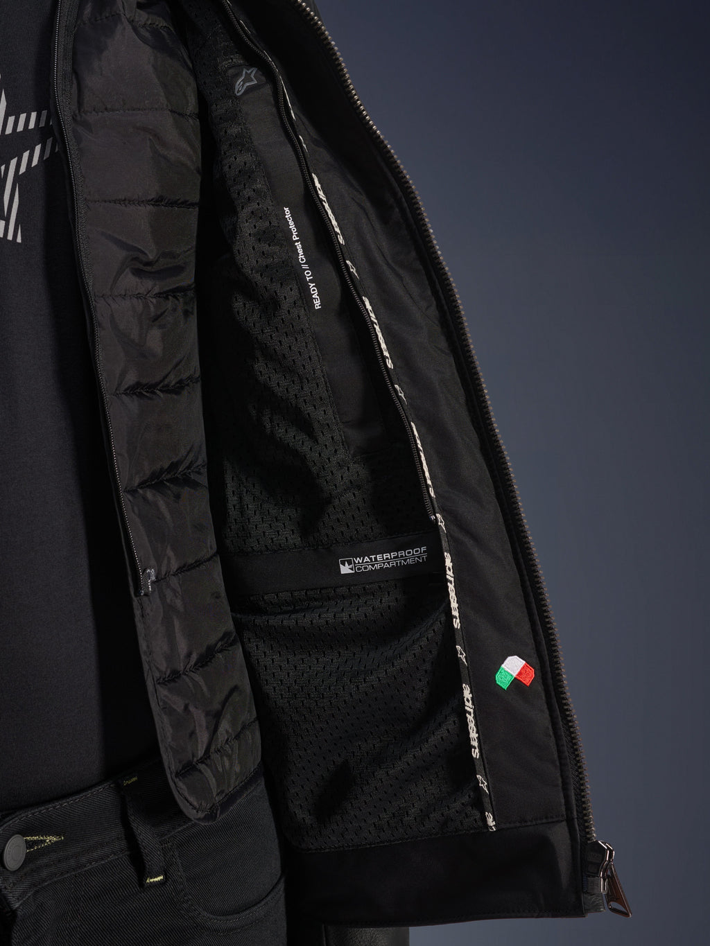 Blacktrack Leather Jacket