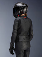Women Stella GP Plus V4 Leather Jacket