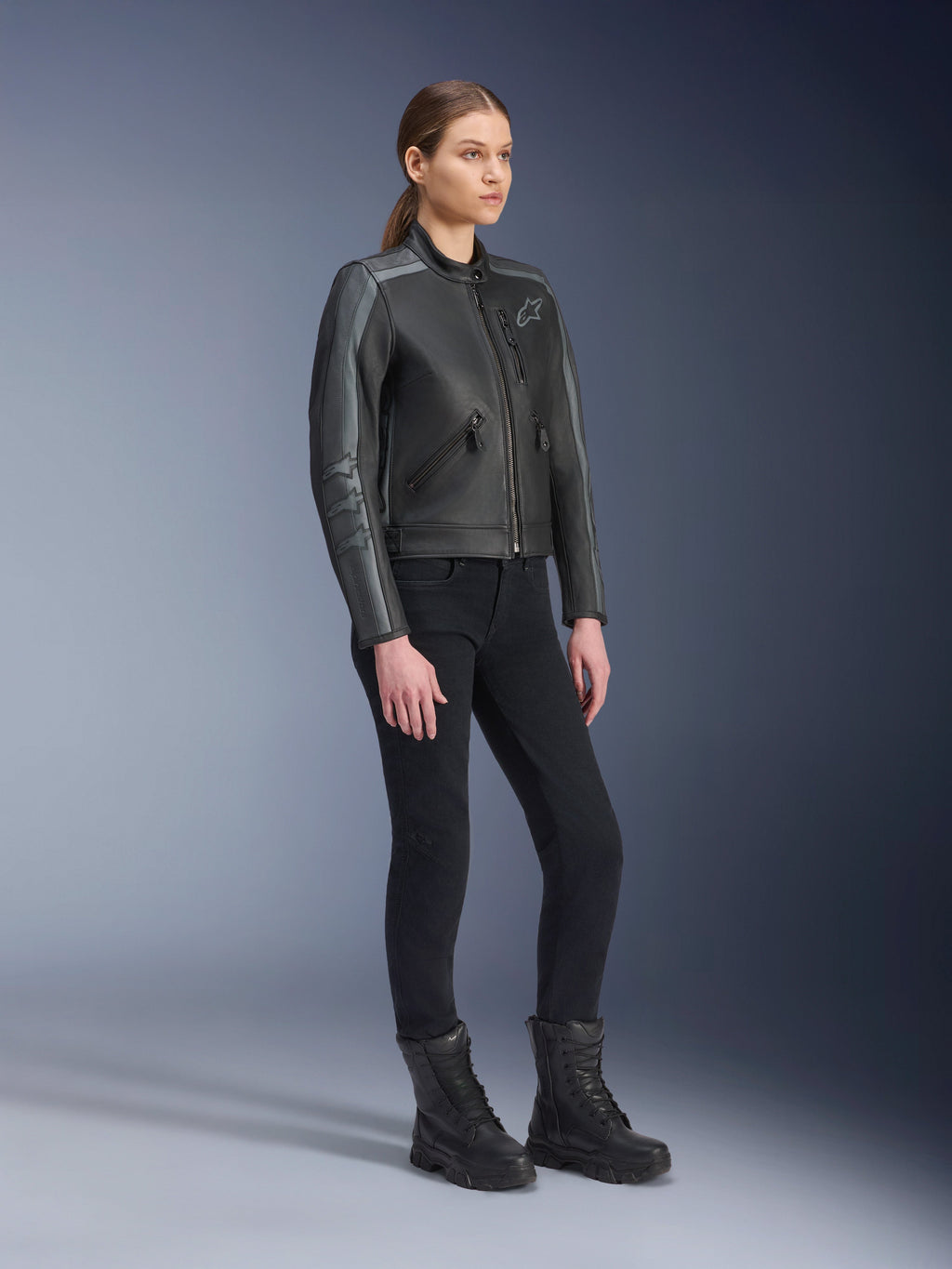 Women Stella Dyno Leather Jacket