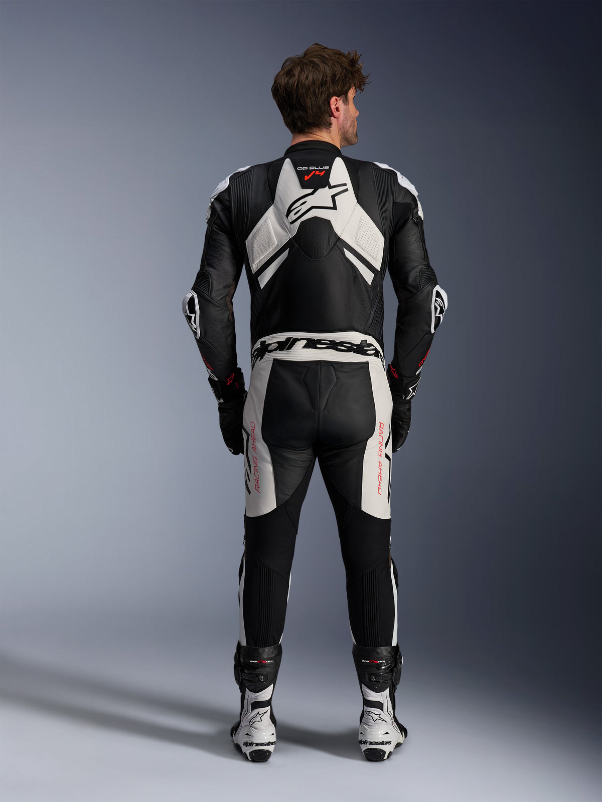 Gp Plus V4 Sprint Leather Suit - 1Piece