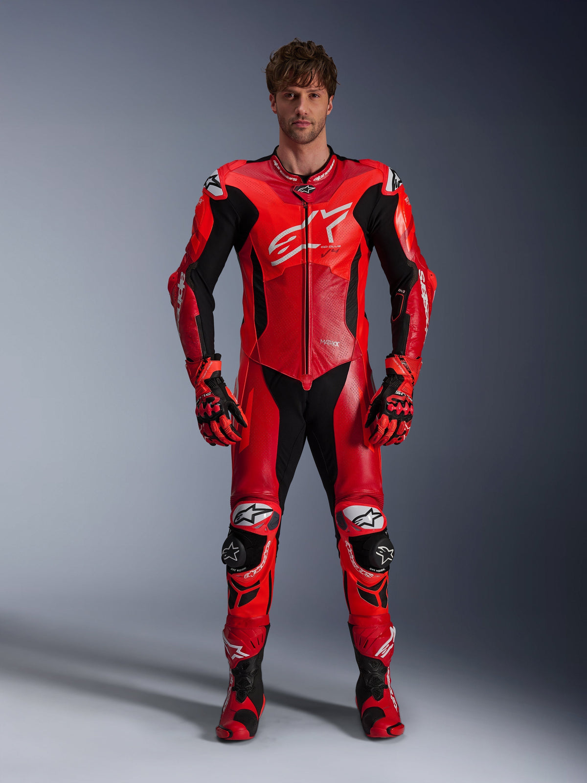 Gp Plus V4 Sprint Leather Suit - 1Piece