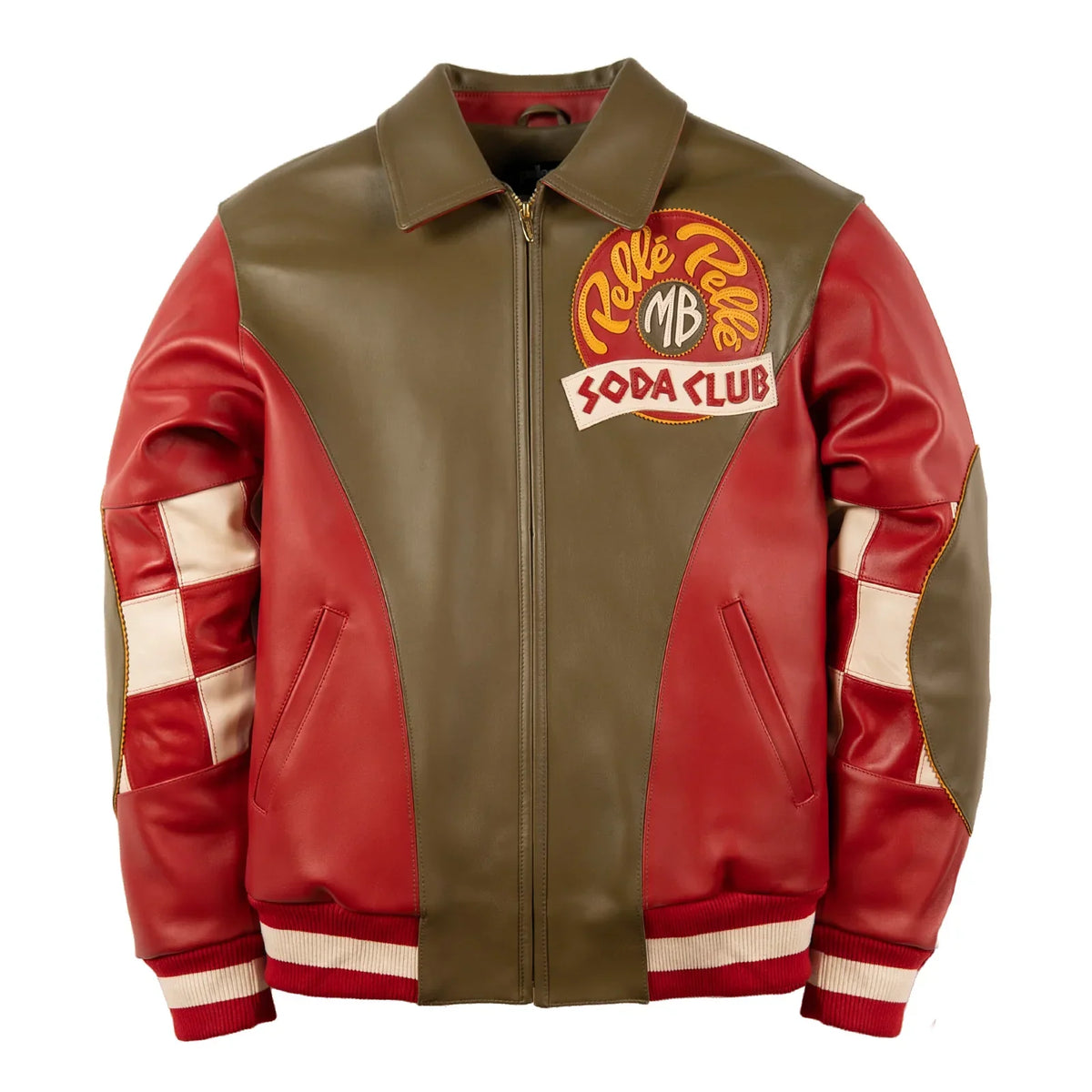 Pelle Pelle Checkered Soda Club Jacket