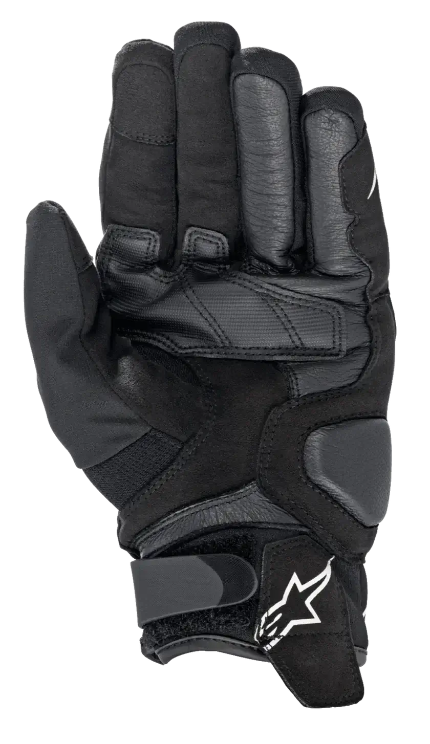 Alpinestars SMX-1 Waterproof Carbon Knuckle Leather Gloves