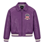 Orchid Icon Leather Jacket