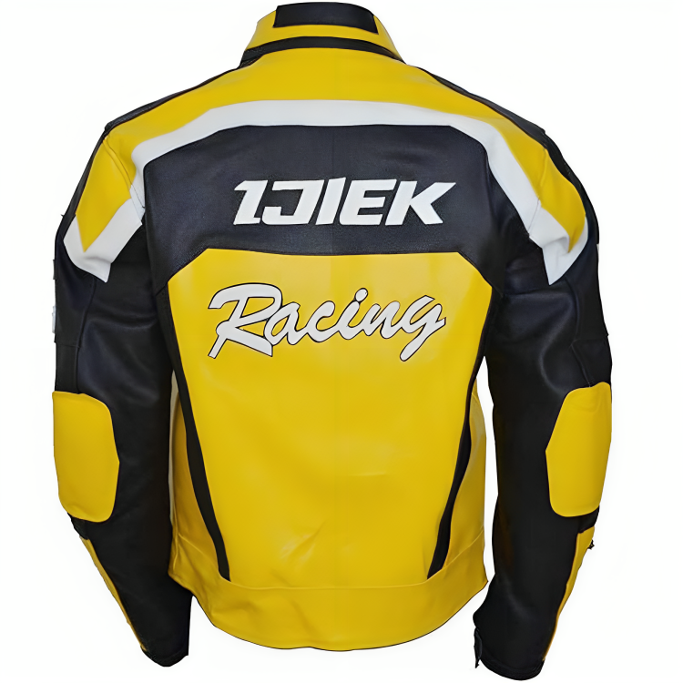 DEAD RISING 2 CHUCK IJIEK GREENE RACING YELLOW HUNTING JACKET
