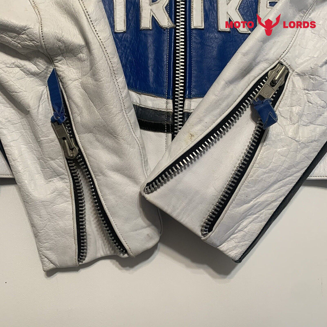 Plus Size Lucky Strike Casual Moto Leather Jacket