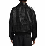 Men's Croc Avirex Icon Leather Jacket 2026