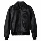 Men's Croc Avirex Icon Leather Jacket 2026
