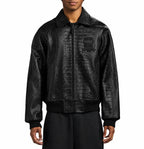 Men's Croc Avirex Icon Leather Jacket 2026