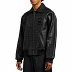 Men's Croc Avirex Icon Leather Jacket 2026