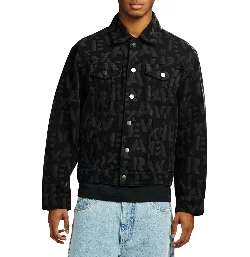 MONOGRAM DENIM JACKET
