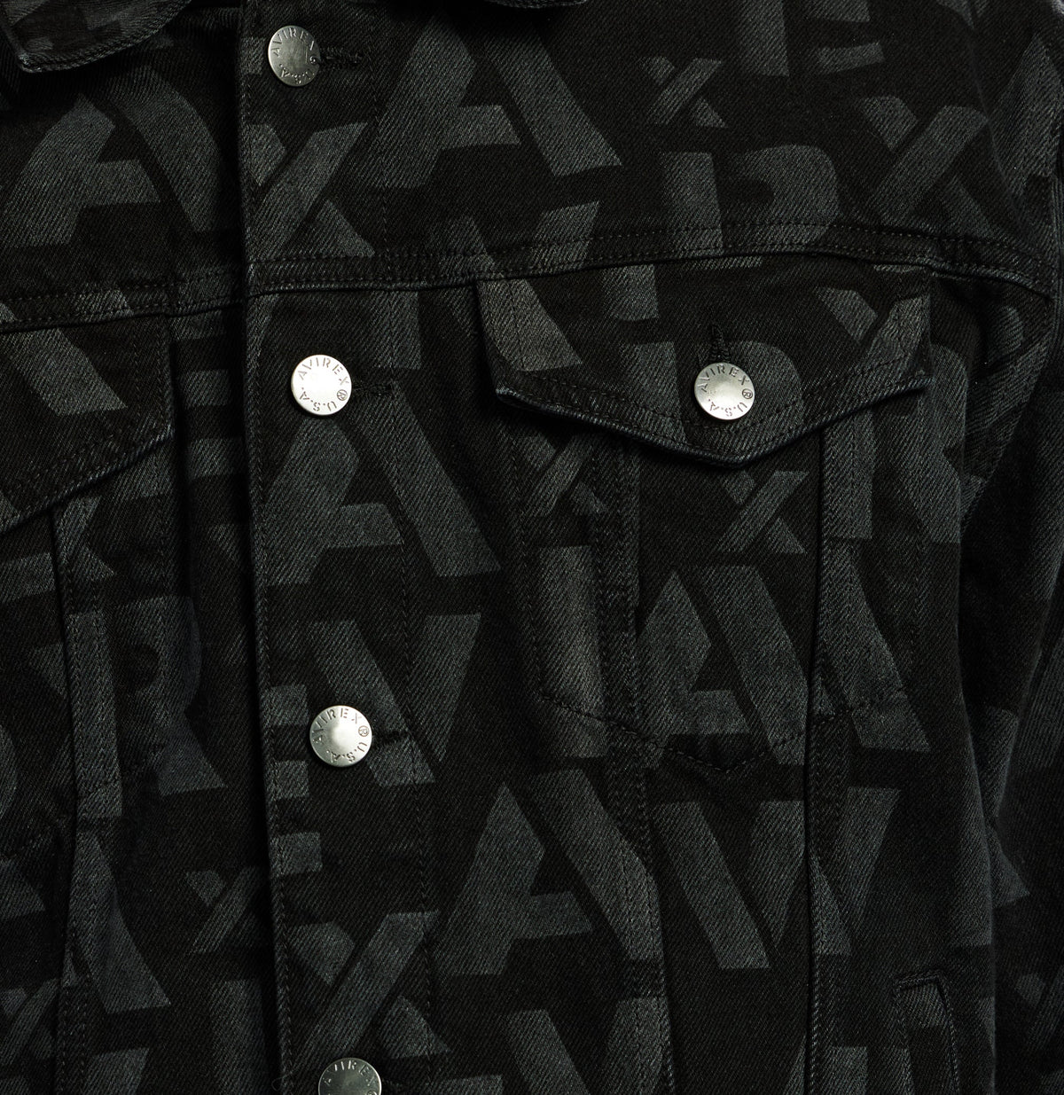 MONOGRAM DENIM JACKET