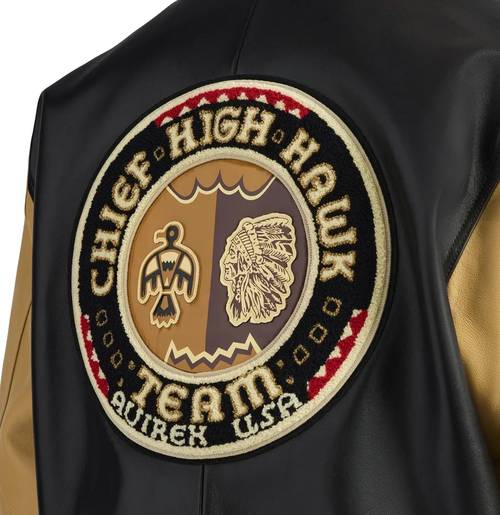 Chief High Hawk Varsity Jacket