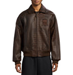 Men's Croc Avirex Icon Leather Jacket 2026