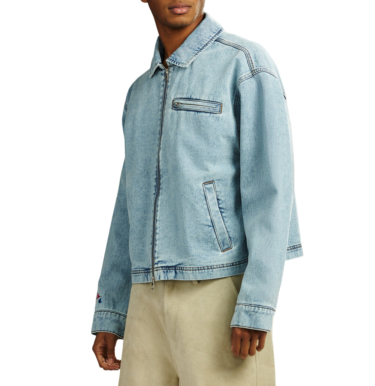 DENIM UTILITY JACKET