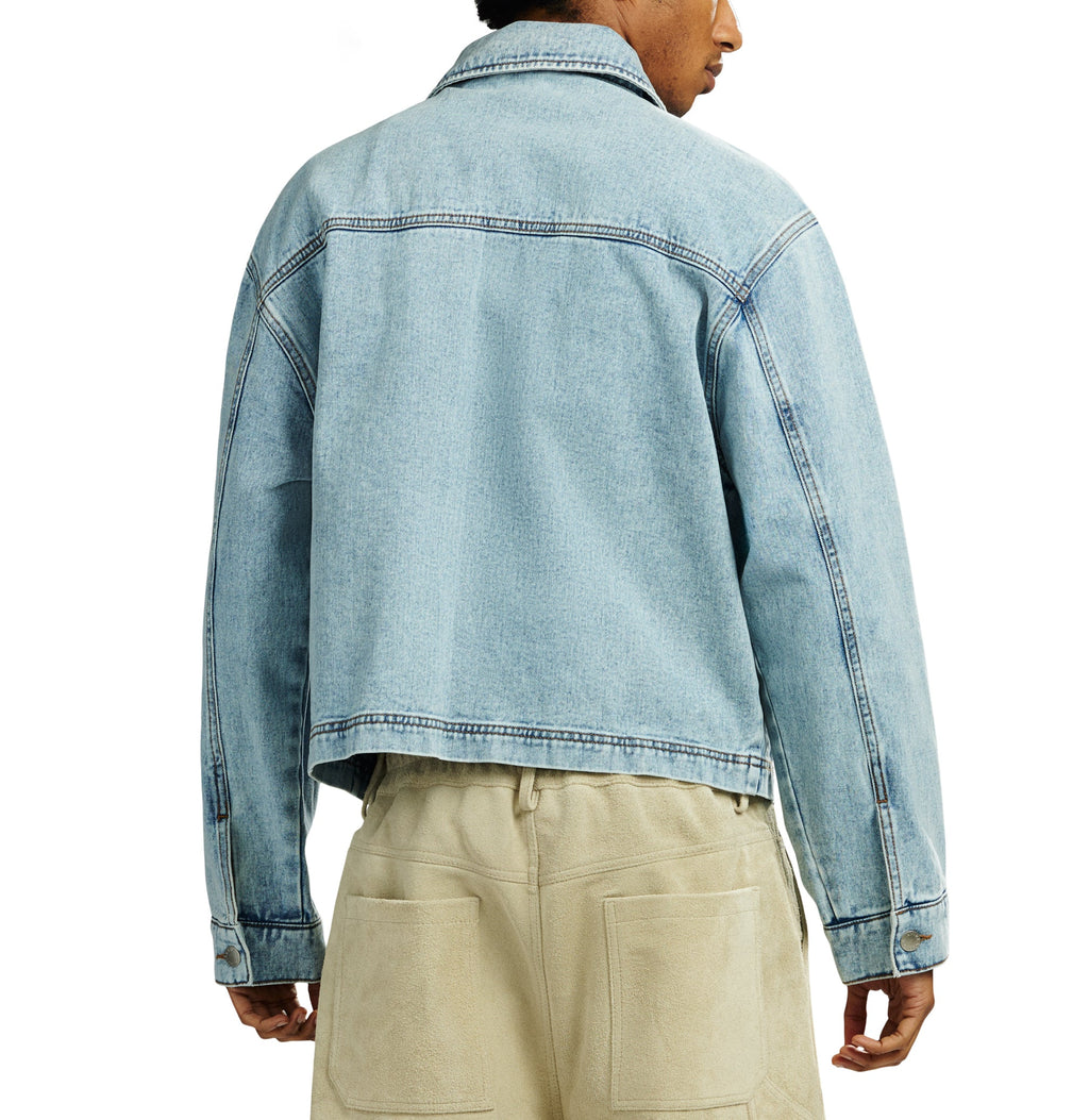 DENIM UTILITY JACKET