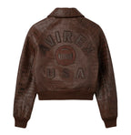 Women's Cropped Croc Icon Jacket