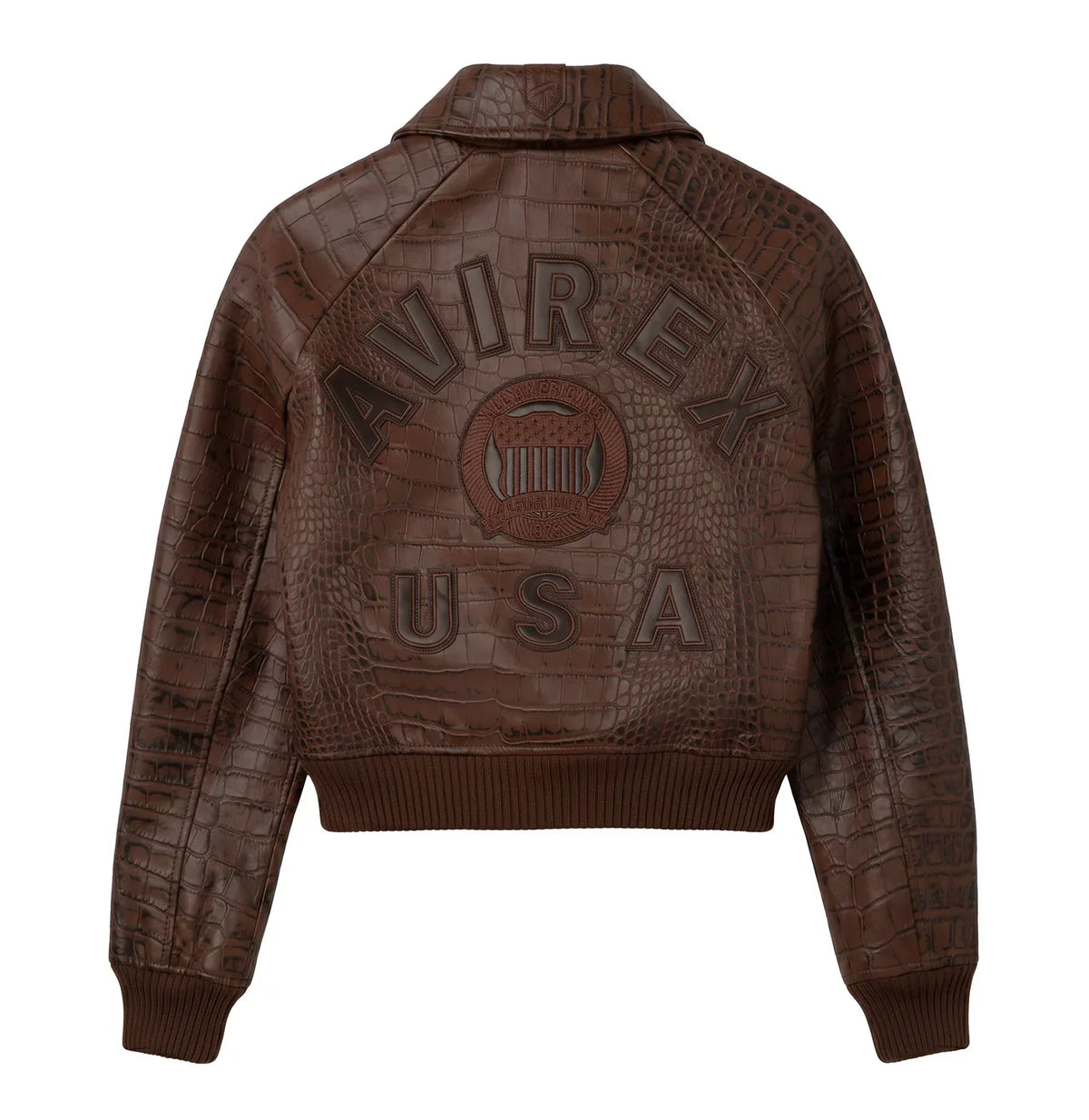 Women's Cropped Croc Icon Jacket
