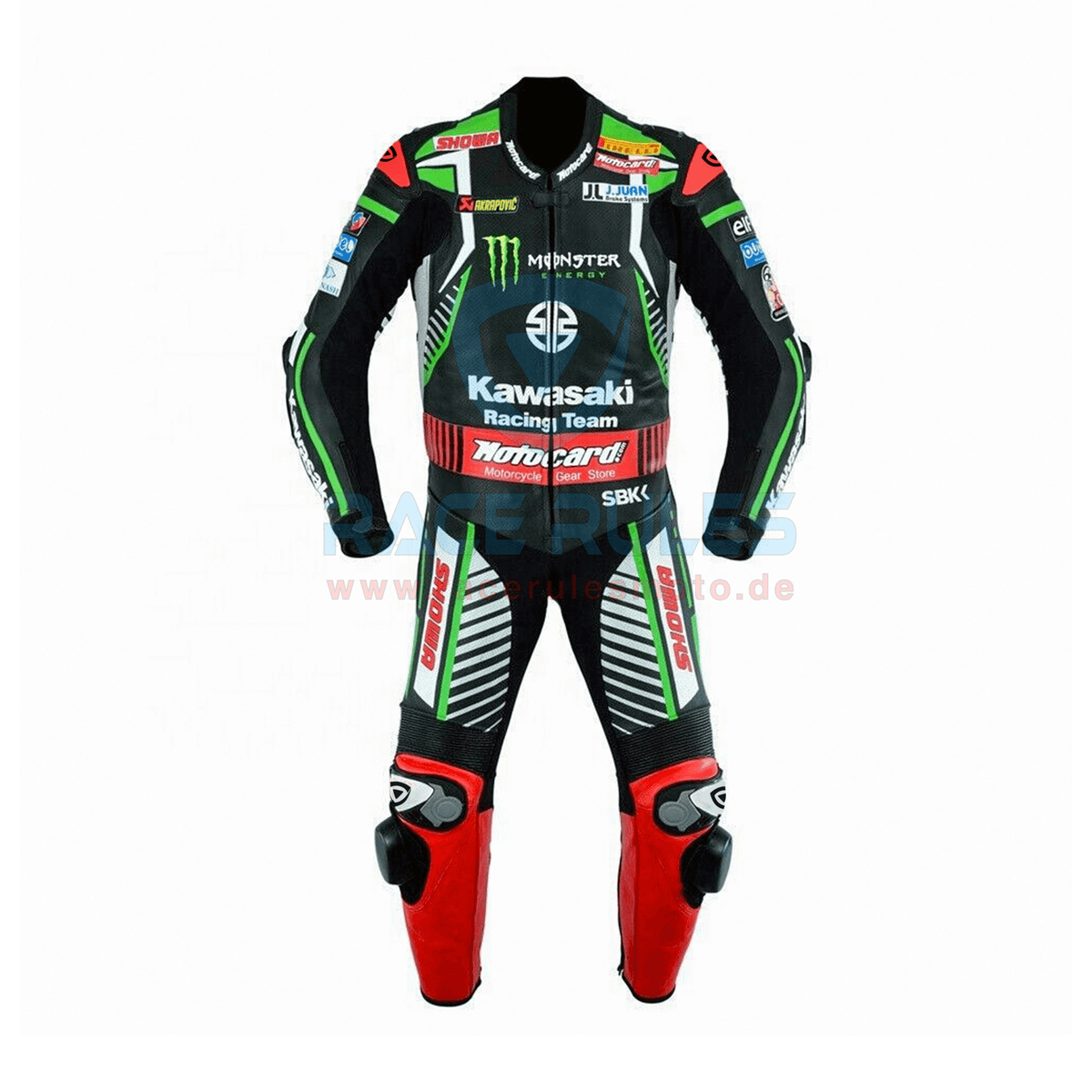 Jonathan Rea Kawasaki Race Leathers Motorcycle Leather Suit