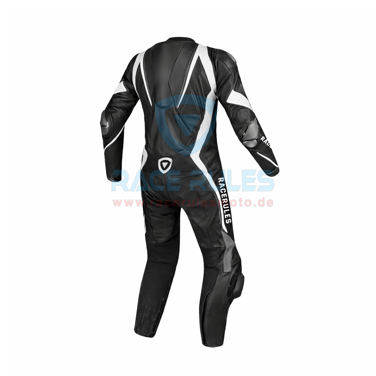Premium RACERULES One-Piece Motorcycle Leather Suit