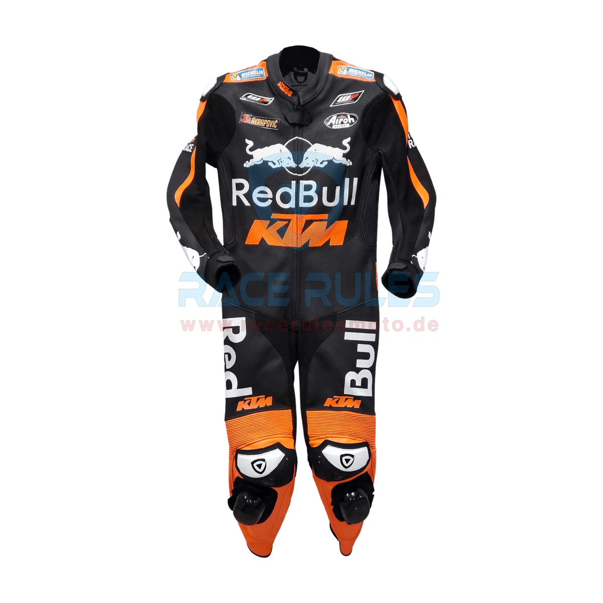 Red bull KTM MotoGP Leather Motorbike Racing Suit for Men & Women