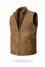 Men's Suede Casual Waistcoat Vest