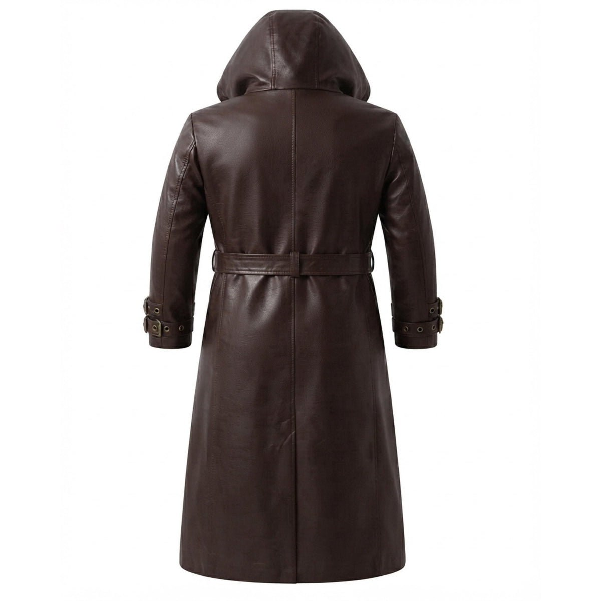 Unisex Leather Halloween Costume Coat
