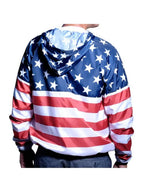 Independence Day USA Flag Windbreaker Jacket