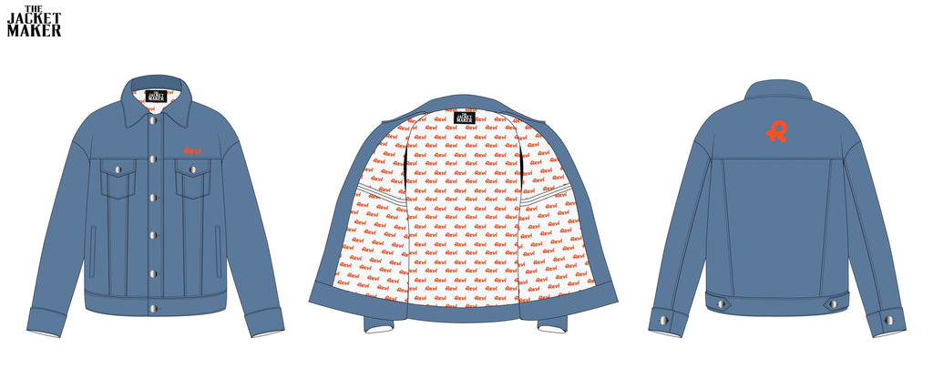 Custom Revi Denim Jacket x 45