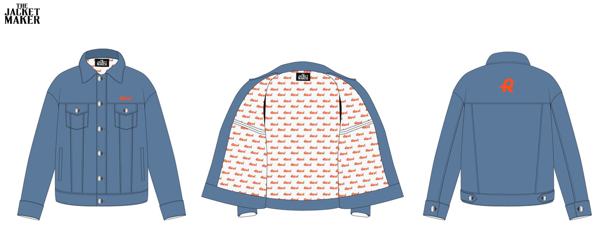 Custom Revi Denim Jacket x 45