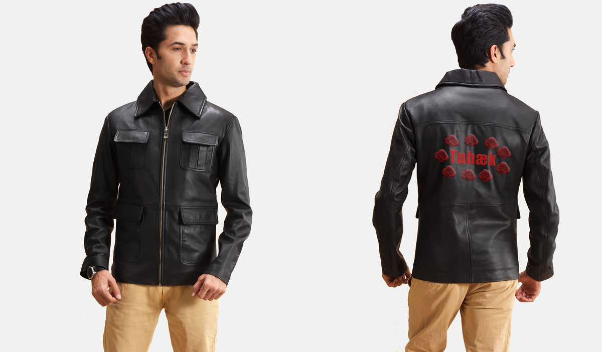 Custom André Simonsen Leather Jacket